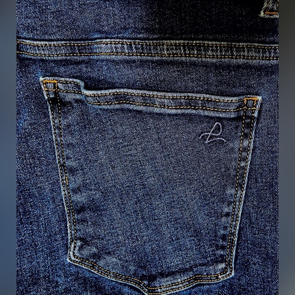 DL1961 Bridget Boot High Rise Instasculpt Crop Seacliff Frayed 31 - Picture 7 of 8